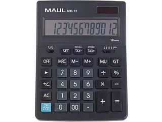 bureaurekenmachine MXL 12, zwart - 1