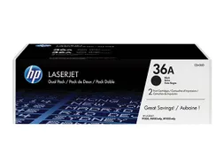 CB436AD HP 36A LJ cartridge (2) black