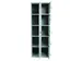 Lockerkast Sus 325 W 10 vakken 180x60x50cm
