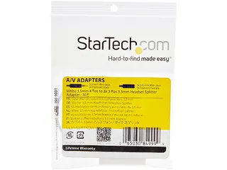 Headset Splitter 3,5 mm 4-positie naar 2x 3-positie 3,5 mm M/F - 5