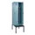 locker met bank,voor scheiding van kleding,HxBxD 2120x600x815mm,2vak
