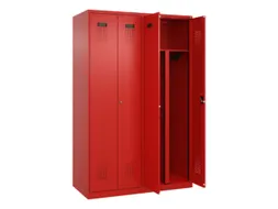 PBM-locker,HxBxD 1850x1200x500mm,4vak,vak B 300mm,cil.-slot