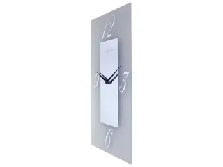 Wandklok Nextime 20x50cm glas Frosted/Mirror Dali - 4