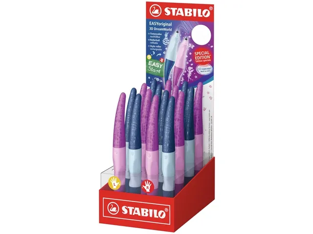 Rollerpen STABILO Easyoriginal 3D DreamWorld Medium 0.5mm assorti