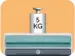 Ladenkast CEP MooveUp Secure A4 plastic 2 lades grijs/mint