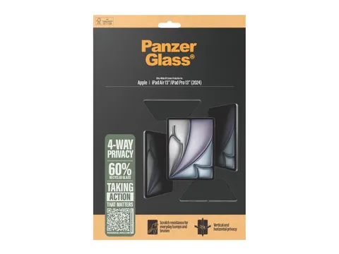 PanzerGlass 4-Way Privacy Screen Protector iPad Air 13 inch (2024-2