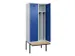 locker met bank,voor scheiding van kleding,HxBxD 2120x800x815mm,2vak