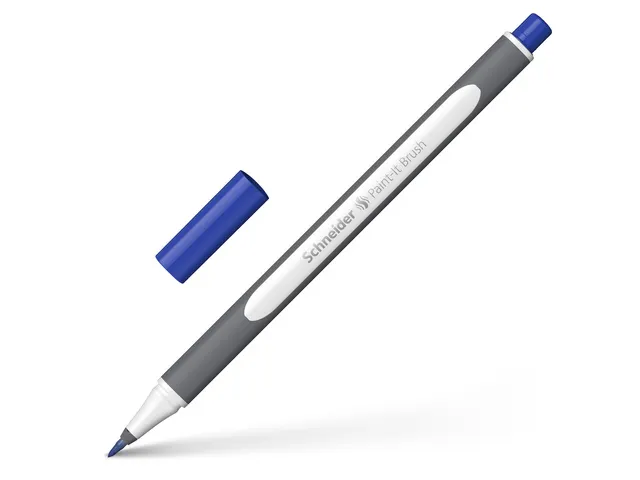 Brushpen Schneider Paint-It 070 blauw