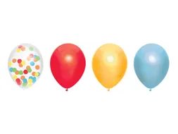 Ballonnen Haza Over The Rainbow 30cm 6 stuks assorti