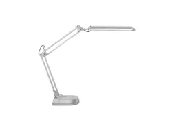 Bureaulamp LED MAULatlantic Zilver met tafelklem