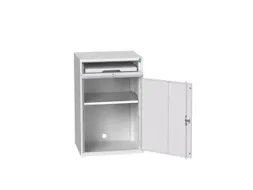 pc-kast 1000x650x550mm toetsenbordblad RAL7035