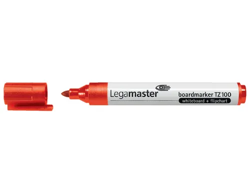 Viltstift Legamaster TZ100 Whiteboard Rond Rood 1.5-3mm 2 stuks