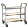 tafelwagen,draagverm. 250kg,3xhouten plaat,laadvl. LxB 950x430mm