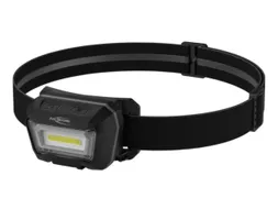 hoofdlamp,behuizing kunststof,COB-led,100-300lumen,reikwijdte 12-21m