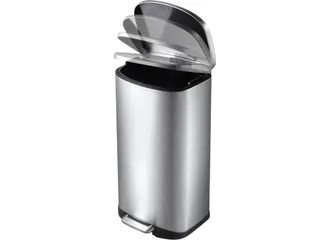 Afvalbak EKO Della pedaalemmer 50 liter RVS - 3
