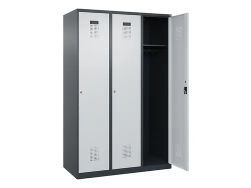 locker,HxBxD 1850x1200x500mm,3vak,vak B 400mm,cil.-slot