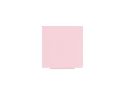 Whiteboard Rocada Skincolour 100x100cm roze gelakt