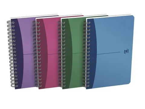 Spiraalblok Oxford Urban Mix 110x170mm Gelinieerd Assorti