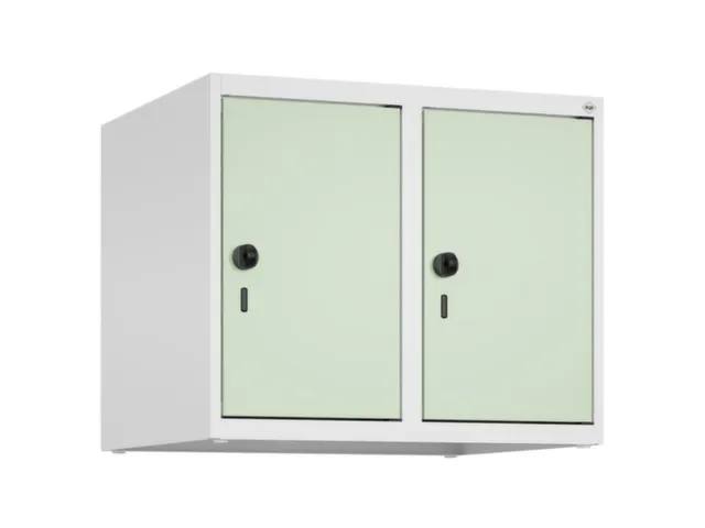 opzetkast,v. locker,2vak.,vak B 300mm,HxBxD 500x600x500mm,draaigrendel