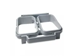 Afvalzakhouder Antares gri js 2x70 liter