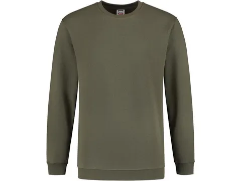 Tricorp 301008 sweater, kakigroen, maat 4XL, per stuk