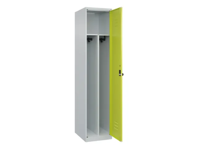 locker voor scheiding van kleding,HxBxD 1850x400x500mm,1vak