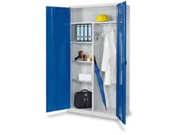dossier-/kledingkast,HxBxD 1950x1000x500mm,kleur deuren RAL7035