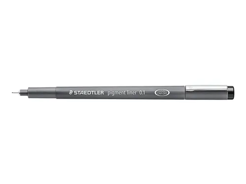 Fineliner Staedtler Pigment 308 zwart 0.1mm