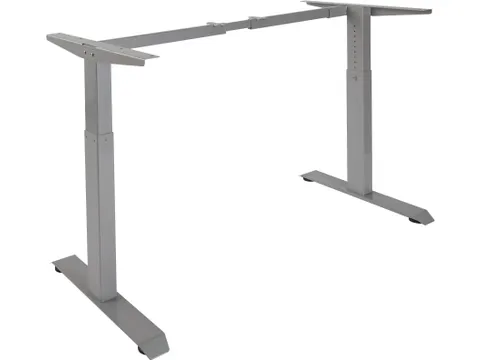 Verstelbaar Bureau Frame Grijs 160Cm