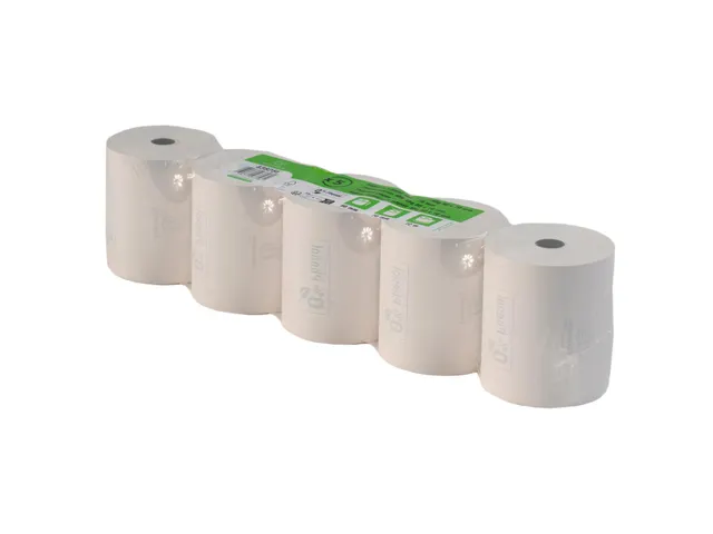 Bobine pour tickets de caisse 80x70m - 72m - 1 pli thermique 48m2 sans
