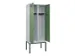 locker voor scheiding van kleding,HxBxD 2120x800x500mm,2vak