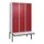 locker voor scheiding van kleding,HxBxD 2120x1200x815mm,3vak