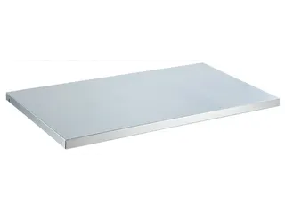 Stalen bodem,v. zwaarlastkast,BxD 967x549mm,draagverm. 160kg,staal - 1