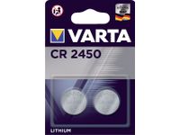 Batterij Varta knoopcel CR2450 lithium blister à 2 stuks