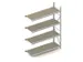 Rayonnage Grande Largeur Suivant Hxlxp 2500X1851X650Mm 4Niveaux Bois