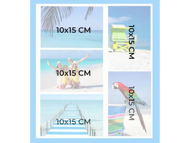 Fotoalbum 60p zwrt 2 9x32cm AQUAREL groen