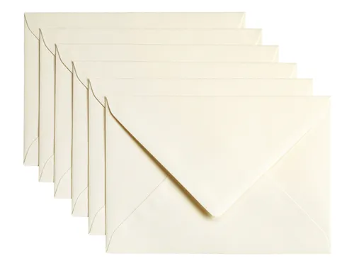 Envelop Papicolor C6 114x162mm Ivoor Gegomd