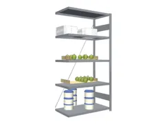 Rayonnage En Acier Sans Boulons élément Suivant H x l x p 2000 