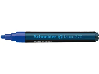 Lakmarker Schneider Maxx 270 1-3 mm blauw - 5