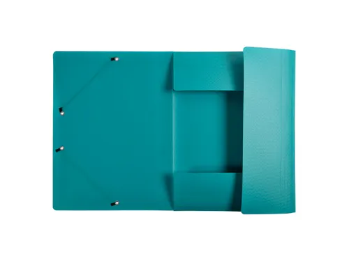Elastomap A4 3 Kleppen Polypropyleen 5/10de Assorti