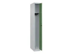 locker,HxBxD 1850x250x500mm,1vak,vak B 250mm,cil.-slot,staand op vloer
