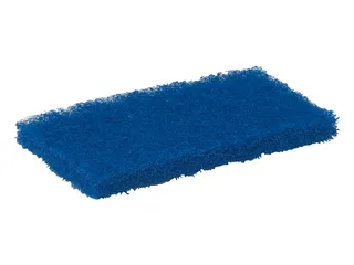Schuurspons Vikan zacht 115x245x25mm blauw nylon - 1