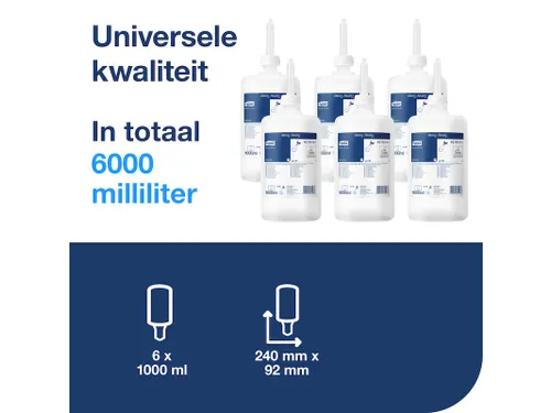 Tork 620501 Mild Spray Zeep S1 6x1 Liter