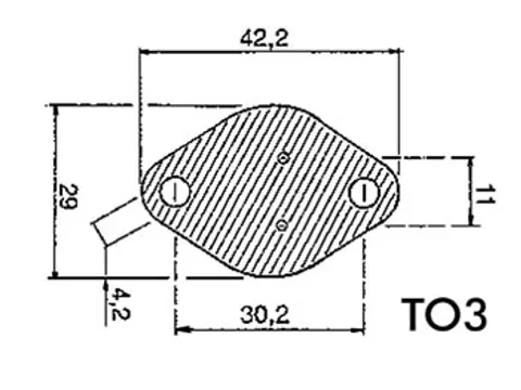 Siliconen Warmtegeleidende Isolator Voor TO3