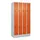 dubbeldekse locker,HxBxD 1950x1000x500mm,4x2vak.,vak B 250mm