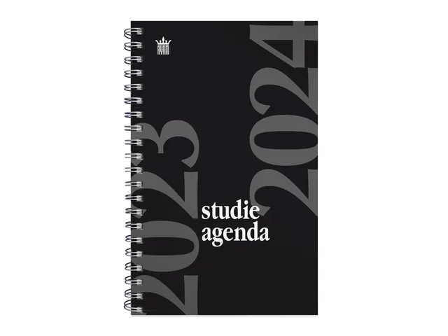 Schoolagenda 2026-2027 Ryam Studie 7dagen/2pagina's spiraal zwart