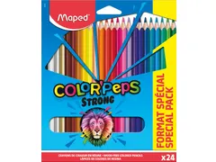kleurpotlood Color'Peps 20 kleurpotloden + 4 fluo