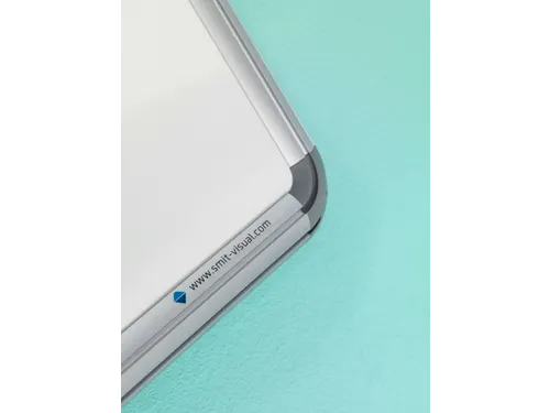 Smit Visual whiteboard 90x120cm design profiel 16mm emaille