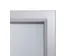 Vergrendelbaar notitiebord Outdoor Slim 4xA4 Zilver