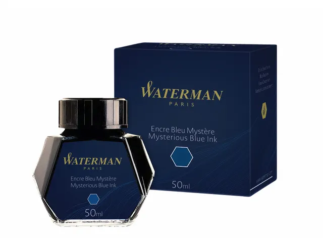 Vulpeninkt Waterman 50ml Mysterieus blauw-zwart